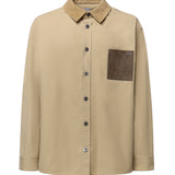 Overshirt in tela di cotone H526Y05WHC 2140 LOEWE 