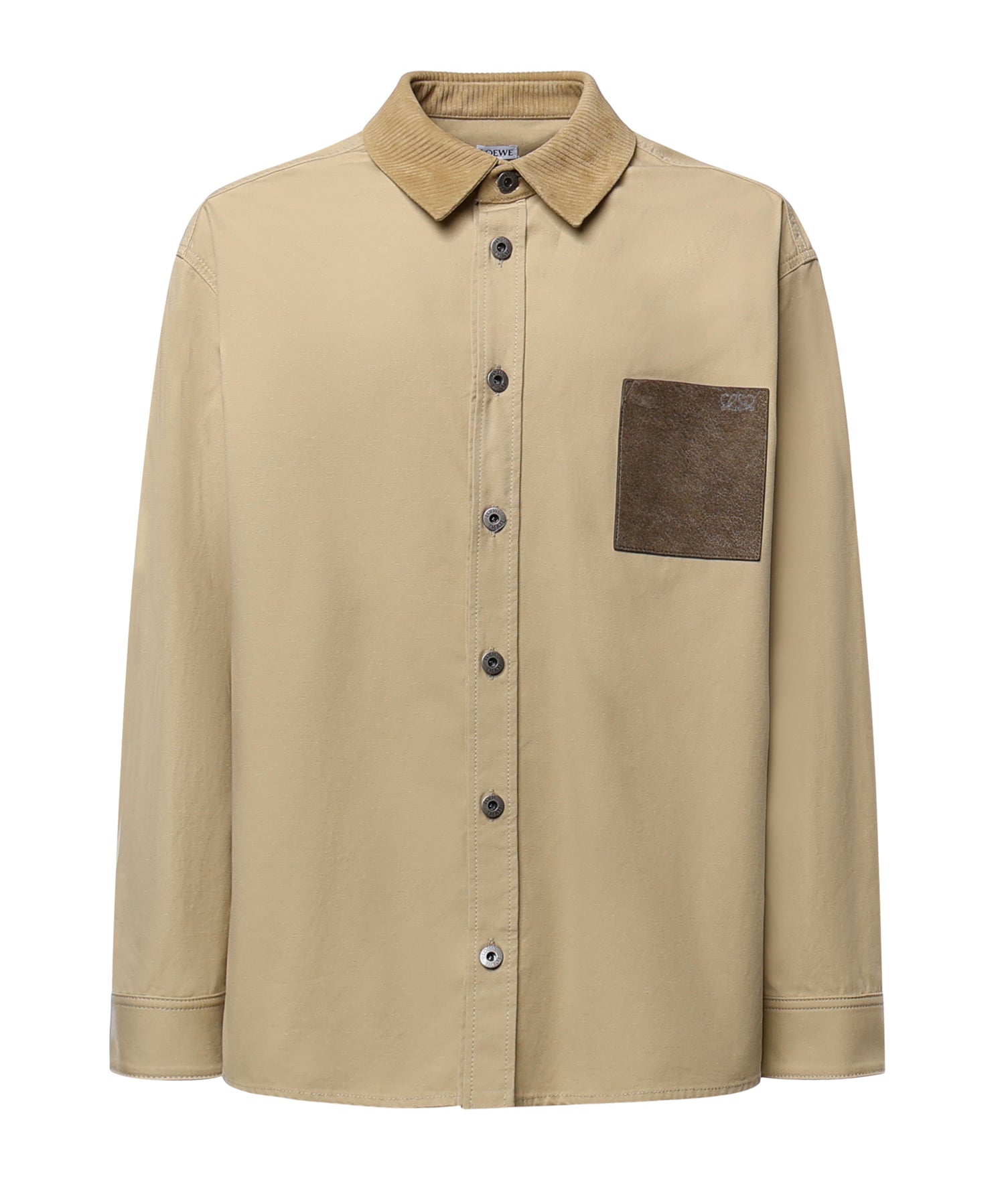 Overshirt in tela di cotone H526Y05WHC 2140 LOEWE 