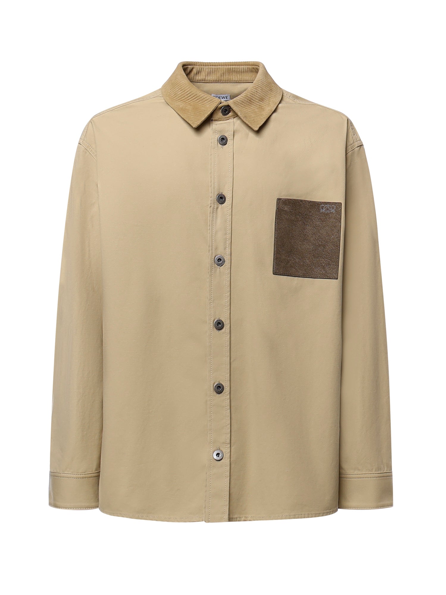 Overshirt in tela di cotone H526Y05WHC 2140 LOEWE 