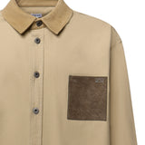 Overshirt in tela di cotone H526Y05WHC 2140 LOEWE 