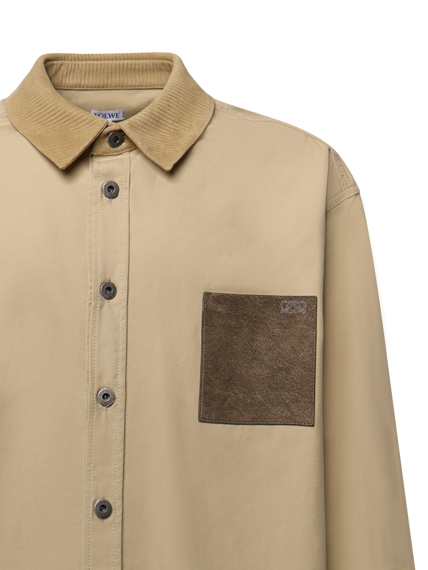 Overshirt in tela di cotone H526Y05WHC 2140 LOEWE 