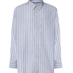Camicia a righe in cotone H526Y05WHL 5102 LOEWE 