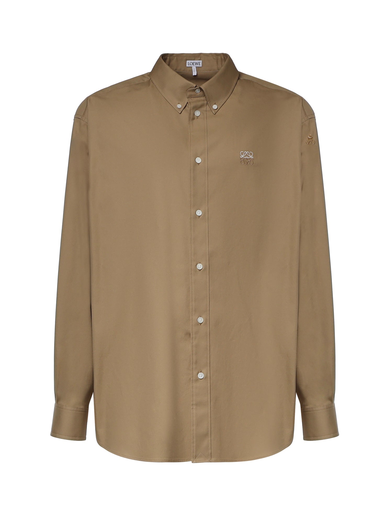 Camicia in cotone con logo H526Y05WHO 2140 LOEWE 