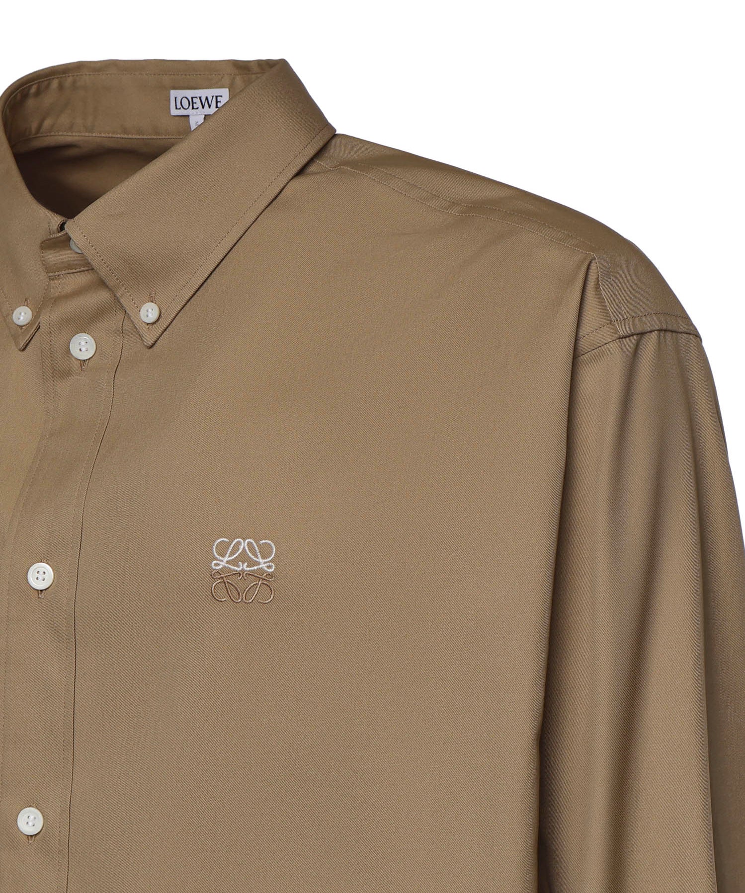 Camicia in cotone con logo H526Y05WHO 2140 LOEWE 