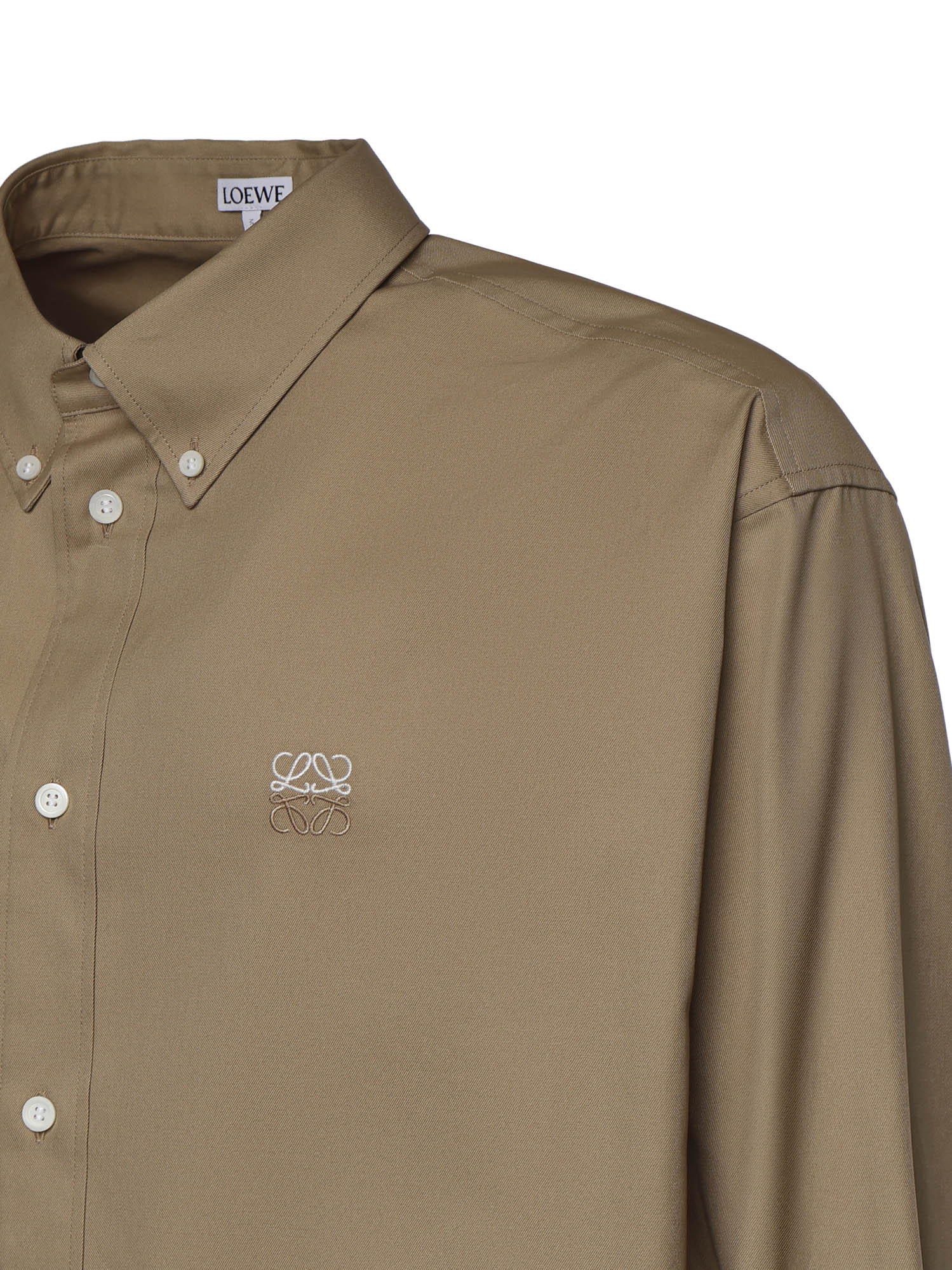 Camicia in cotone con logo H526Y05WHO 2140 LOEWE 