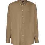Camicia in cotone con logo H526Y05WHO 2140 LOEWE 