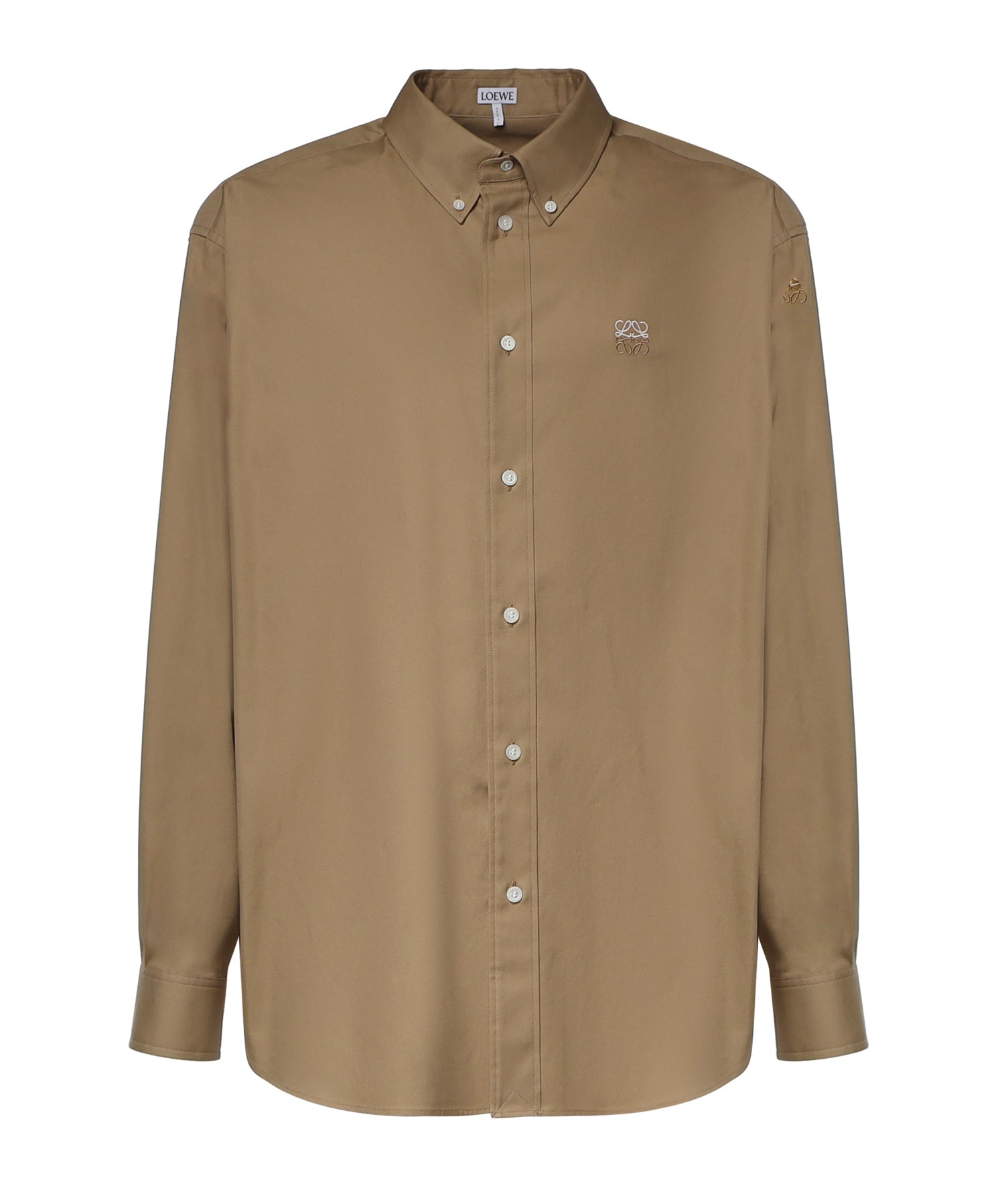Camicia in cotone con logo H526Y05WHO 2140 LOEWE 