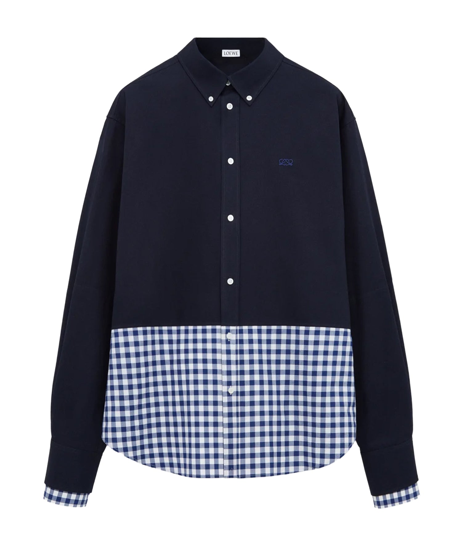 Camicia in twill di cotone e popeline H526Y05WIN 5110 LOEWE 