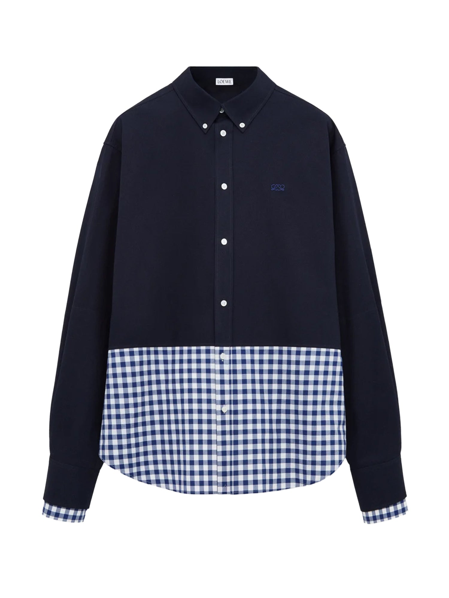 Camicia in twill di cotone e popeline H526Y05WIN 5110 LOEWE 
