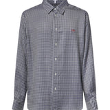 Camicia check in seta H526Y05WJ9 5102 LOEWE 