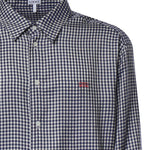 Camicia check in seta H526Y05WJ9 5102 LOEWE 