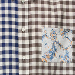 Camicia in flanella di lana e cotone H526Y05WJB 9990 LOEWE 