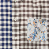 Camicia in flanella di lana e cotone H526Y05WJB 9990 LOEWE 