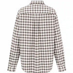 Camicia in flanella di lana e cotone H526Y05WJB 9990 LOEWE 
