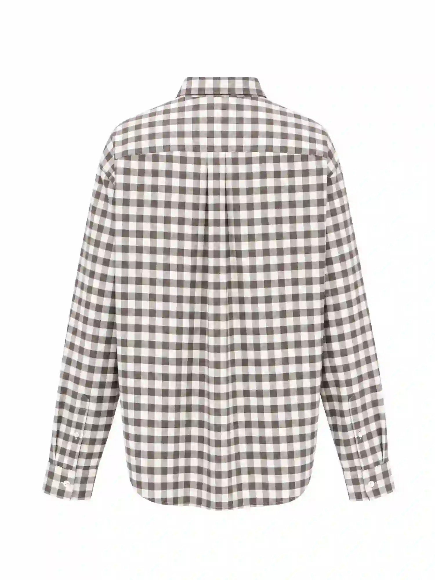Camicia in flanella di lana e cotone H526Y05WJB 9990 LOEWE 