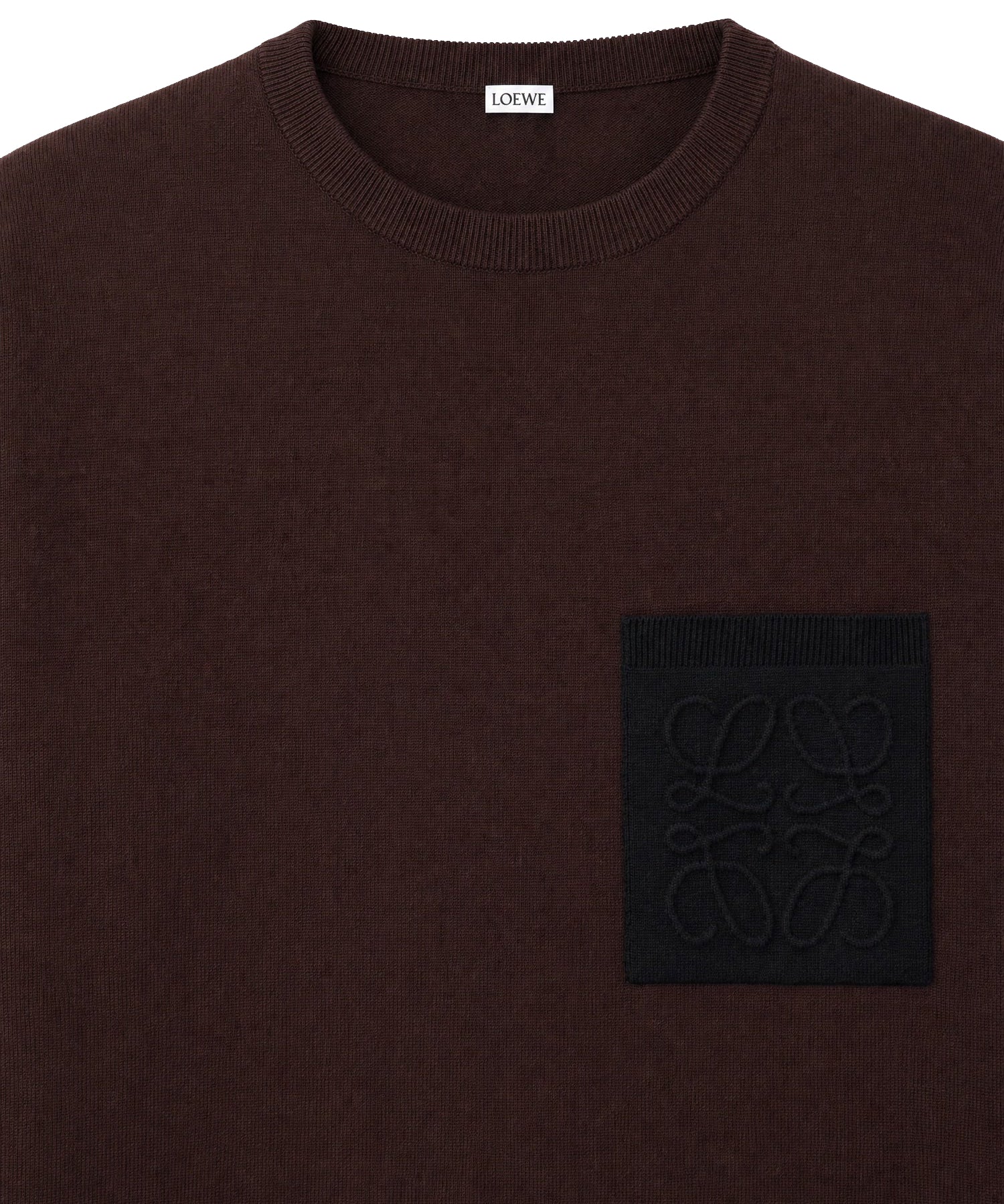 Maglia Anagram in misto cotone con tasca H526Y14KOG 2999 LOEWE 