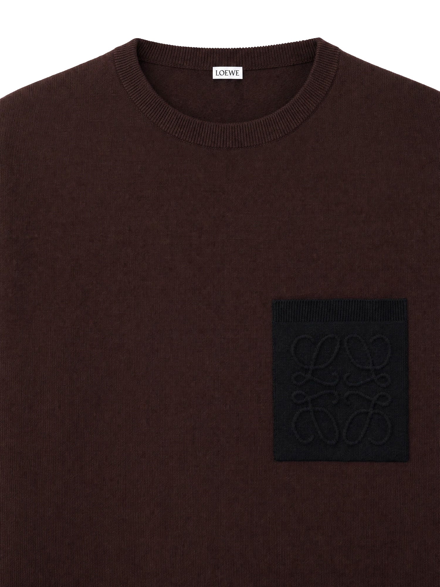 Maglia Anagram in misto cotone con tasca H526Y14KOG 2999 LOEWE 