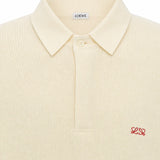 Maglia polo in lana H526Y14KOZ 2370 LOEWE 