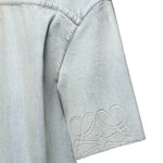 Camicia Anagram in denim H526Y1DW30 8438 LOEWE 