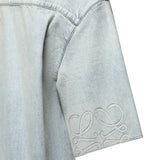 Camicia Anagram in denim H526Y1DW30 8438 LOEWE 