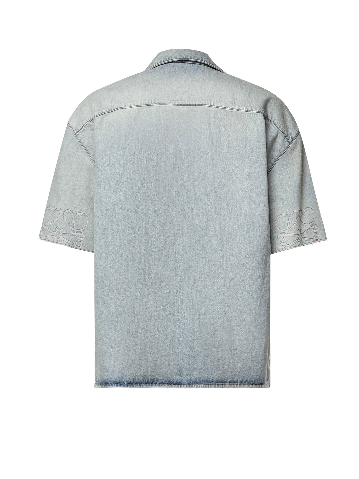 Camicia Anagram in denim H526Y1DW30 8438 LOEWE 
