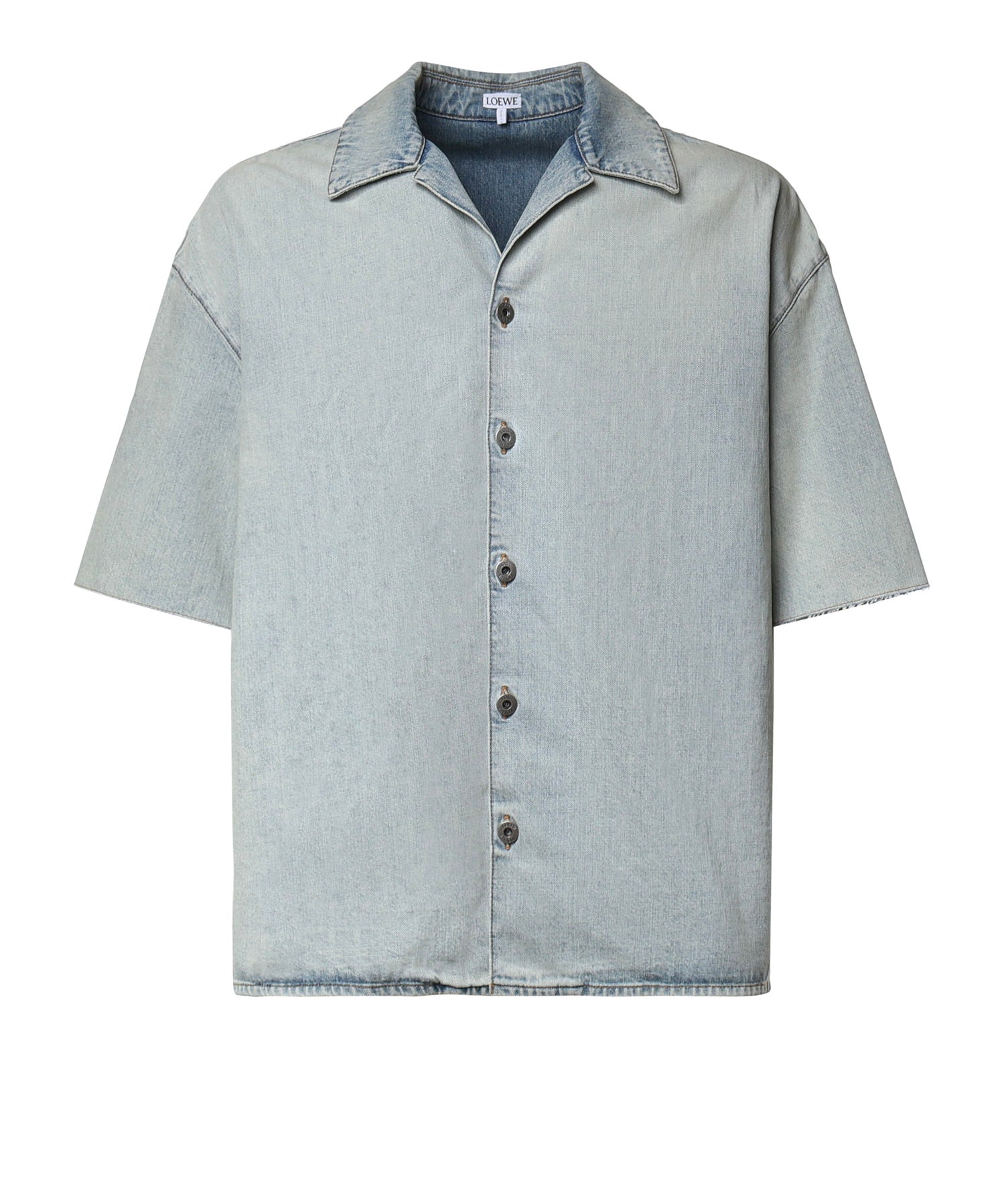 Camicia Anagram in denim H526Y1DW30 8438 LOEWE 