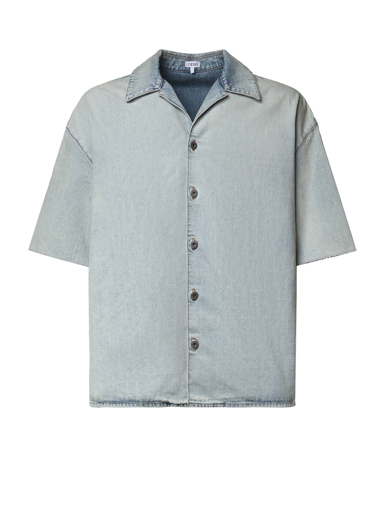 Camicia Anagram in denim H526Y1DW30 8438 LOEWE 