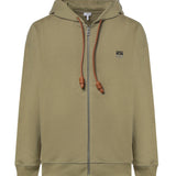 Felpa con cappuccio e zip in cotone H526Y25X87 4160 LOEWE 