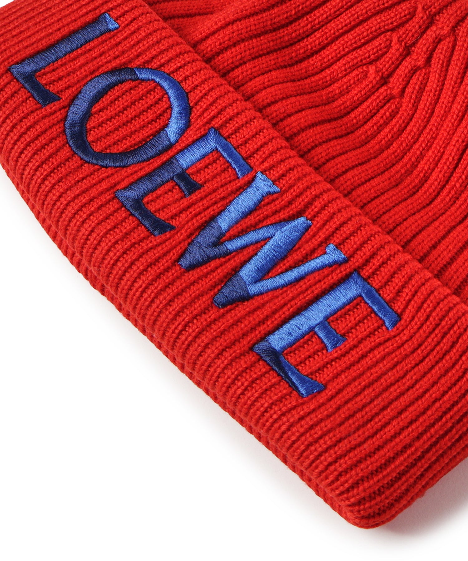 Beanie in lana con logo KSA9OT2K07 7105 LOEWE 