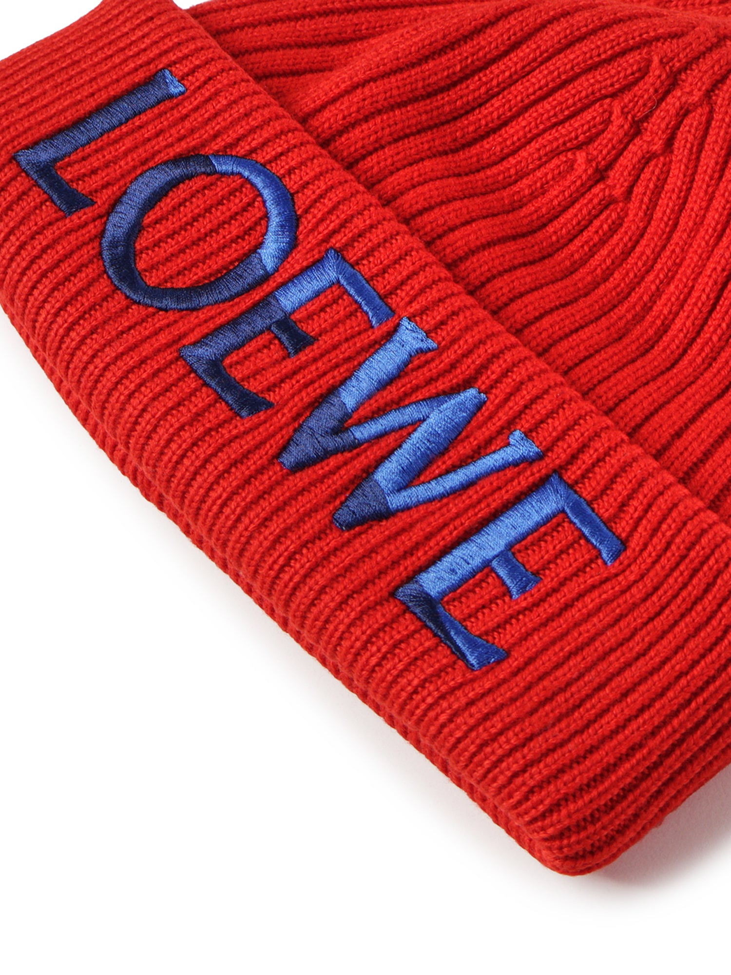 Beanie in lana con logo KSA9OT2K07 7105 LOEWE 