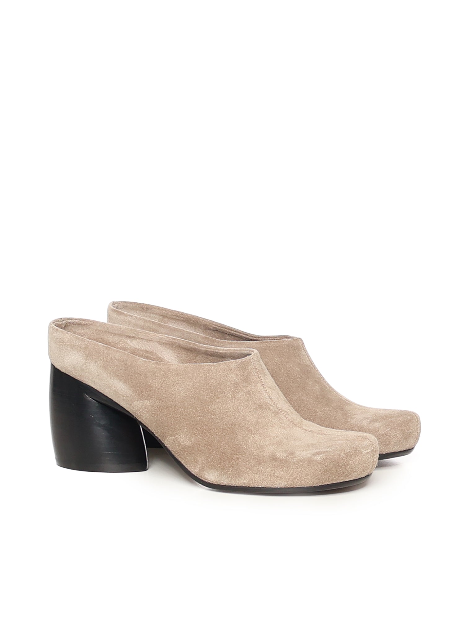 Sabot Oval in pelle scamosciata L814379X74 3330 LOEWE 