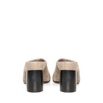 Sabot Oval in pelle scamosciata L814379X74 3330 LOEWE 