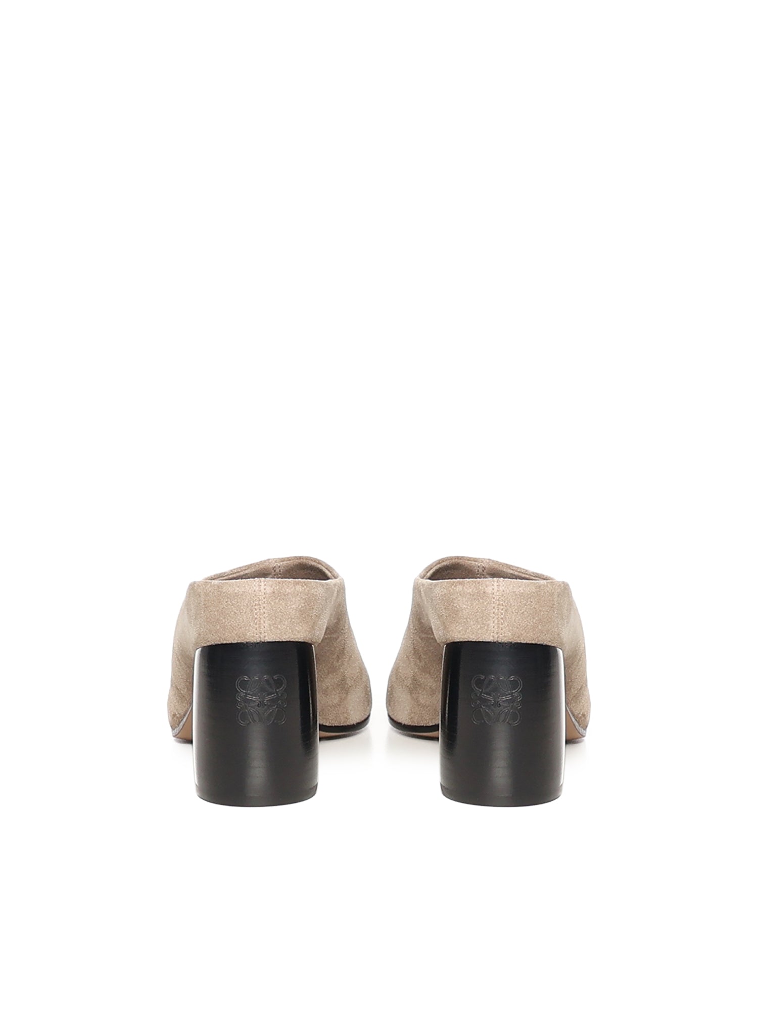 Sabot Oval in pelle scamosciata L814379X74 3330 LOEWE 