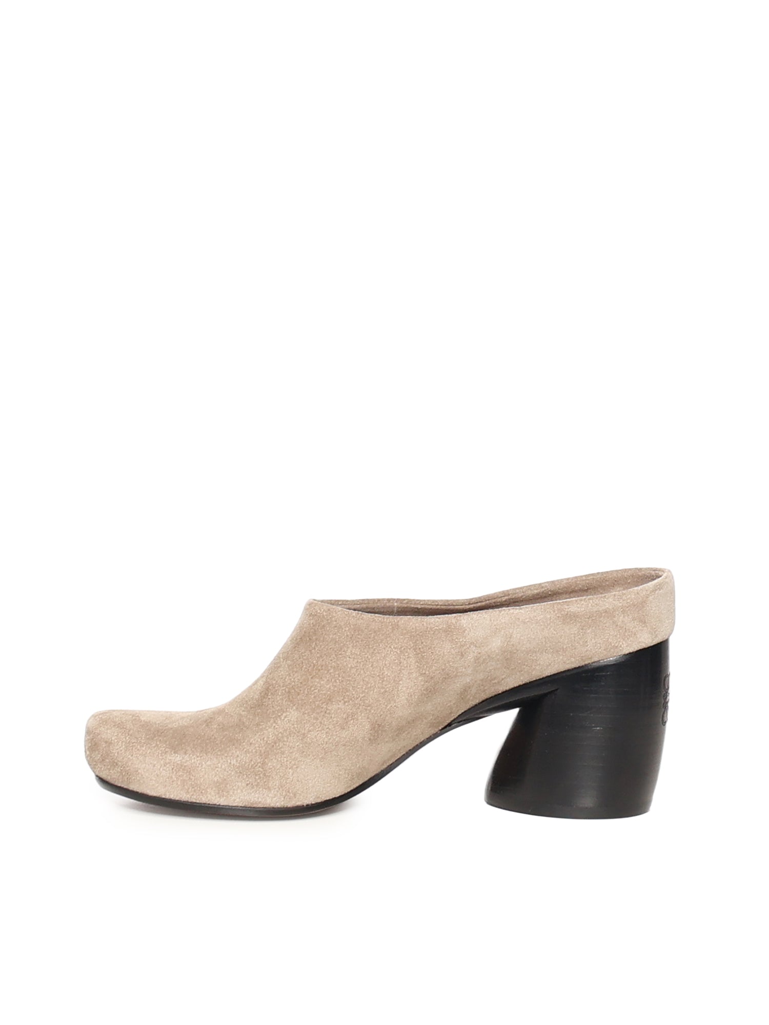 Sabot Oval in pelle scamosciata L814379X74 3330 LOEWE 