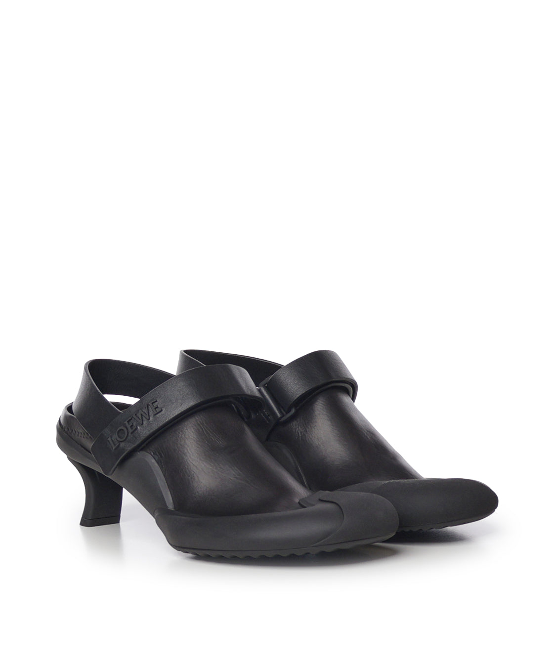 Slingback Dive in pelle di vitello stretch L814379X86 1100 LOEWE 
