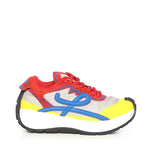 Sneaker Pogo in maglia tecnica e pelle scamosciata L815282XAY 0132 LOEWE 