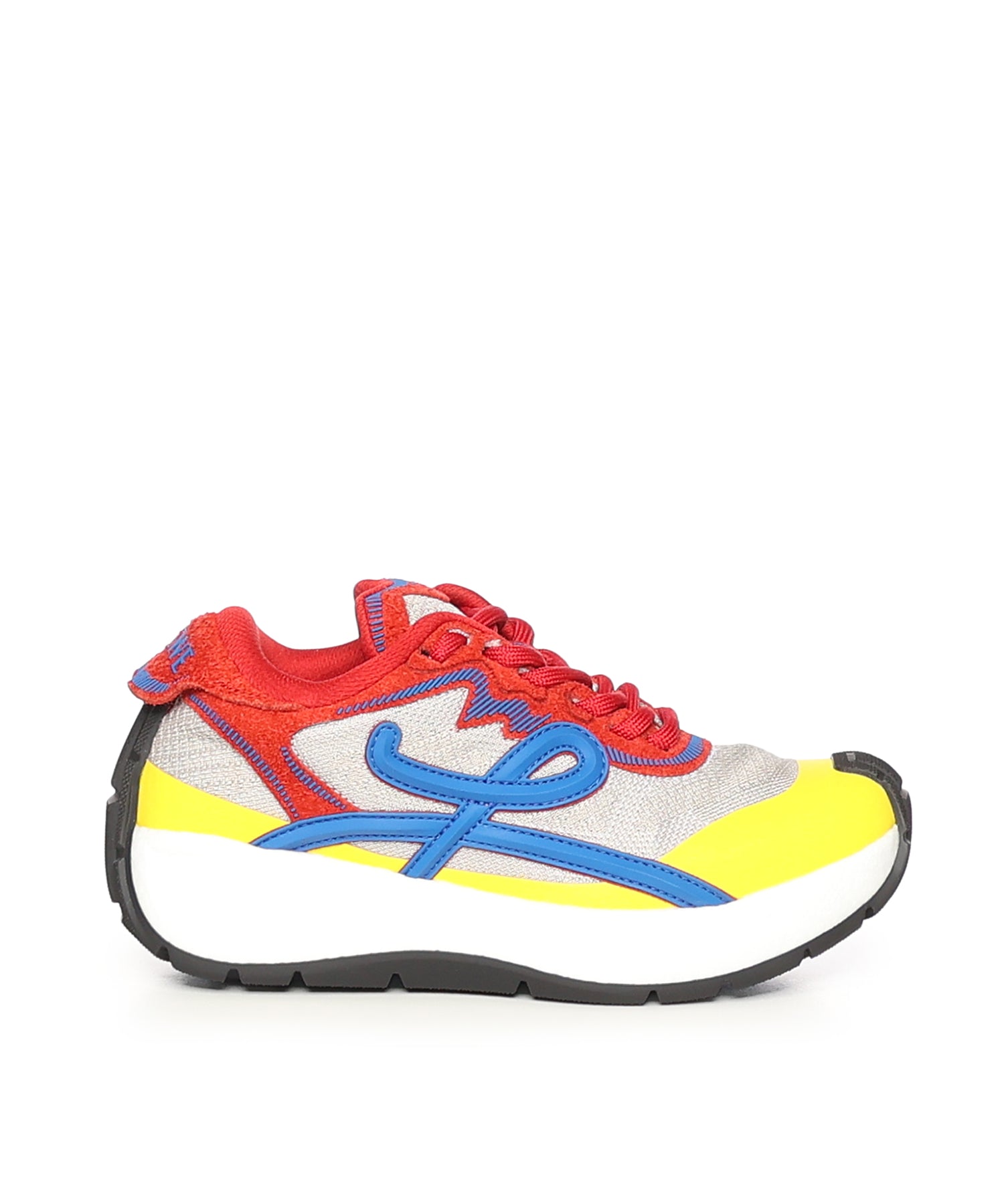 Sneaker Pogo in maglia tecnica e pelle scamosciata L815282XAY 0132 LOEWE 