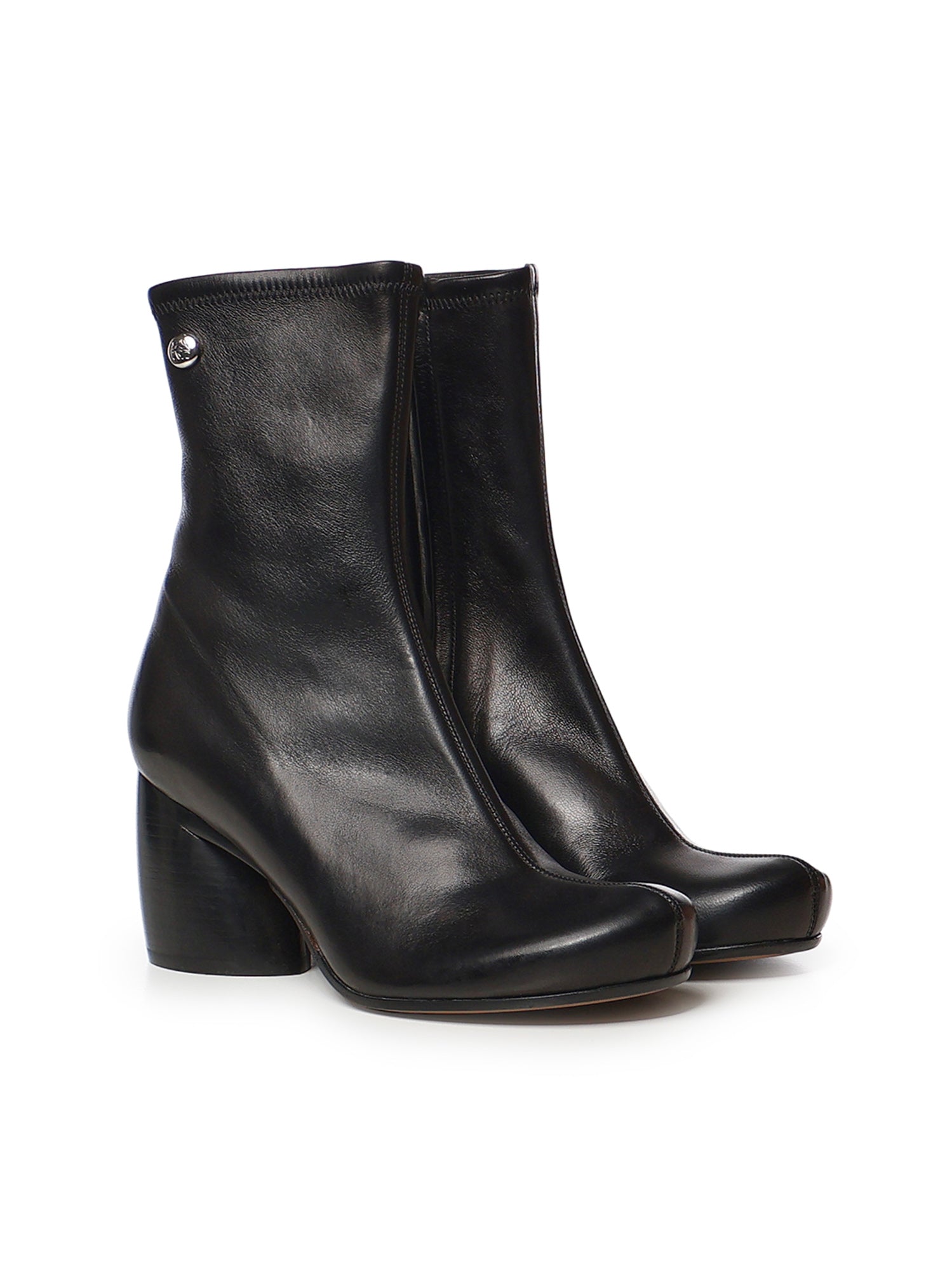 Stivaletti Oval in nappa di agnello L815286X38 1100 LOEWE 