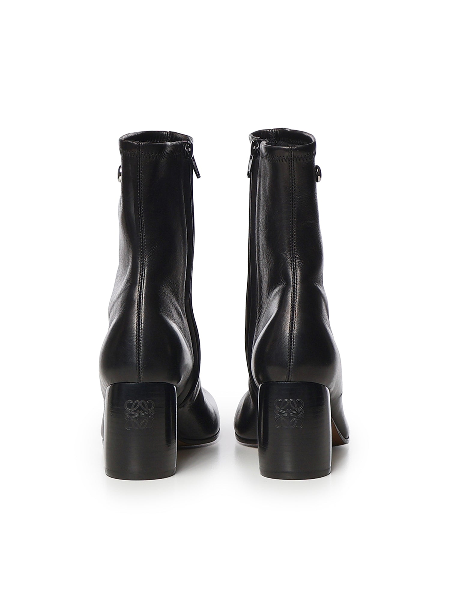 Stivaletti Oval in nappa di agnello L815286X38 1100 LOEWE 