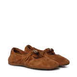 Ballerine Pebble Soft in pelle scamosciata LLPF466X04 2530 LOEWE 