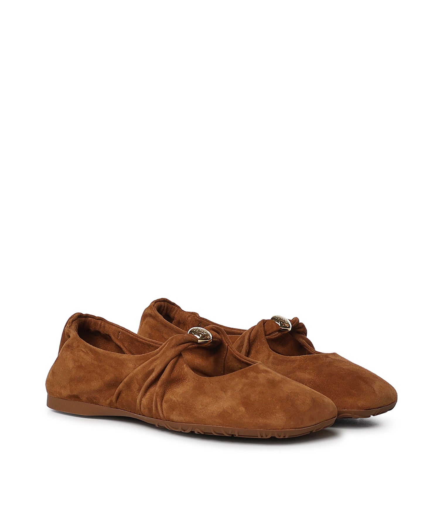 Ballerine Pebble Soft in pelle scamosciata LLPF466X04 2530 LOEWE 