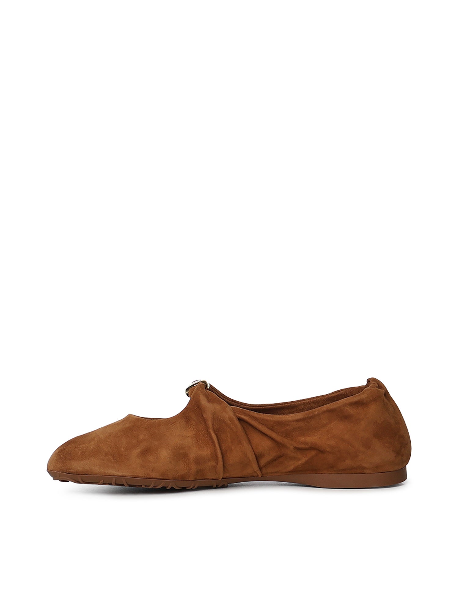 Ballerine Pebble Soft in pelle scamosciata LLPF466X04 2530 LOEWE 