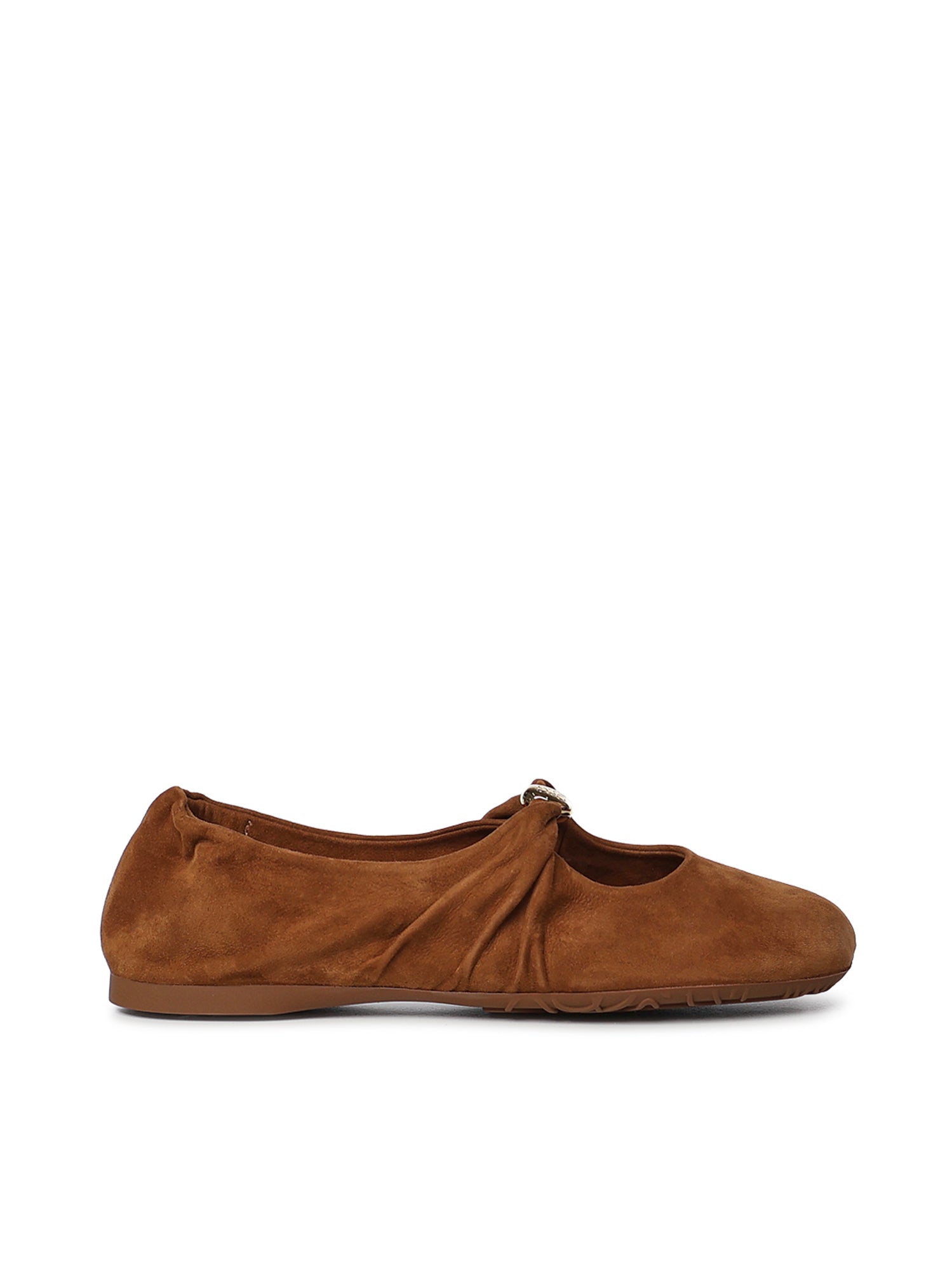 Ballerine Pebble Soft in pelle scamosciata LLPF466X04 2530 LOEWE 