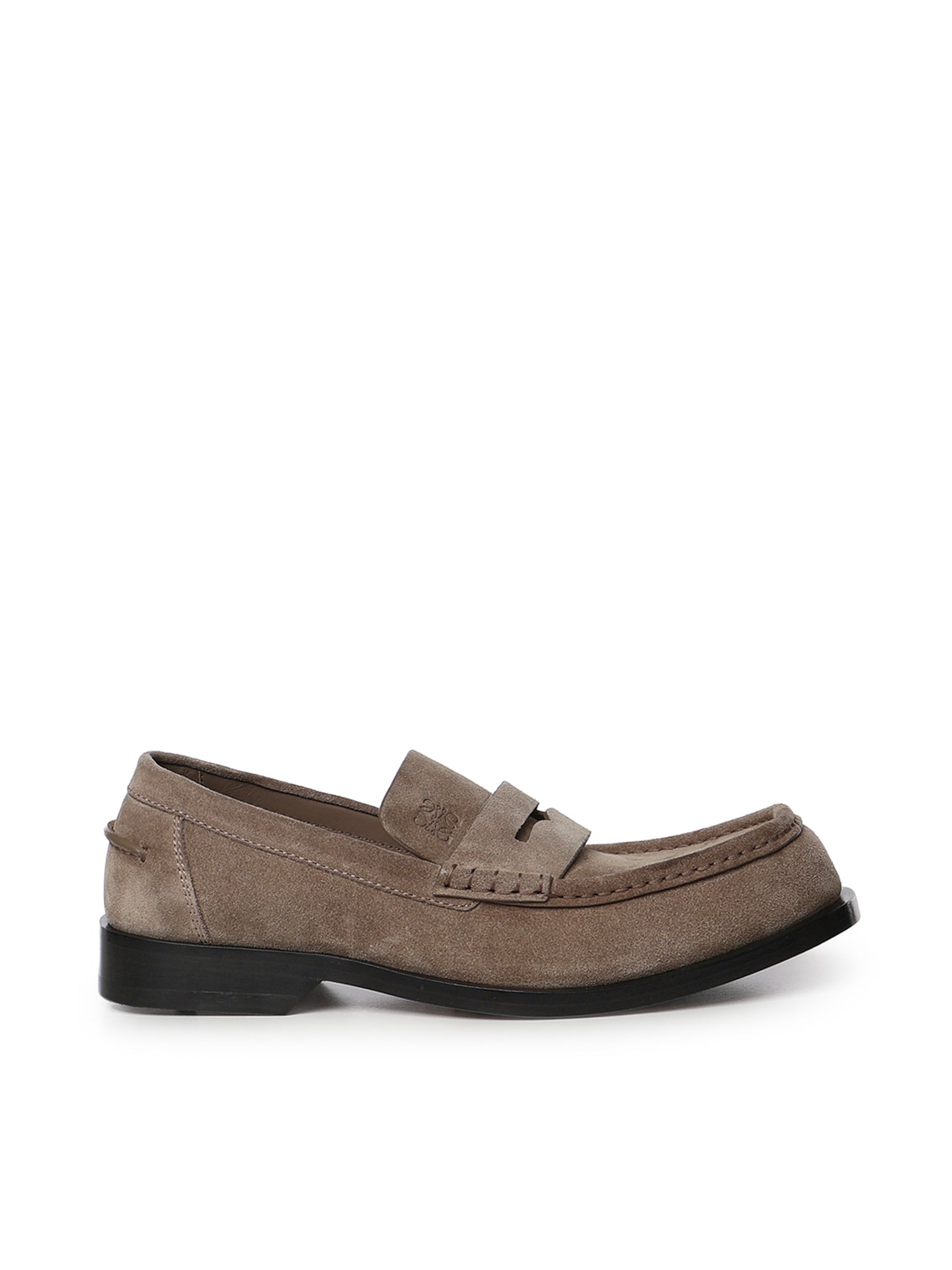 Mocassini Bobine in pelle di vitello scamosciata M816290X67 3330 LOEWE 