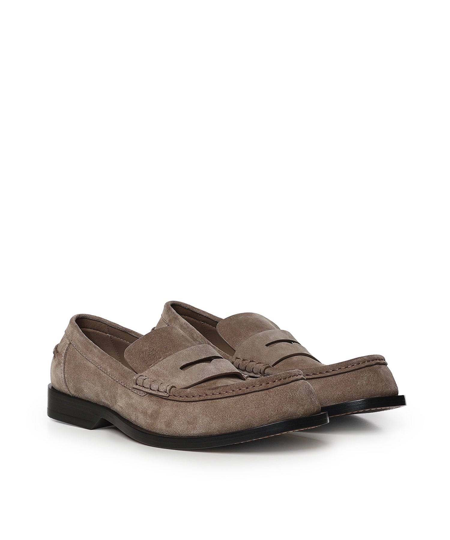 Mocassini Bobine in pelle di vitello scamosciata M816290X67 3330 LOEWE 