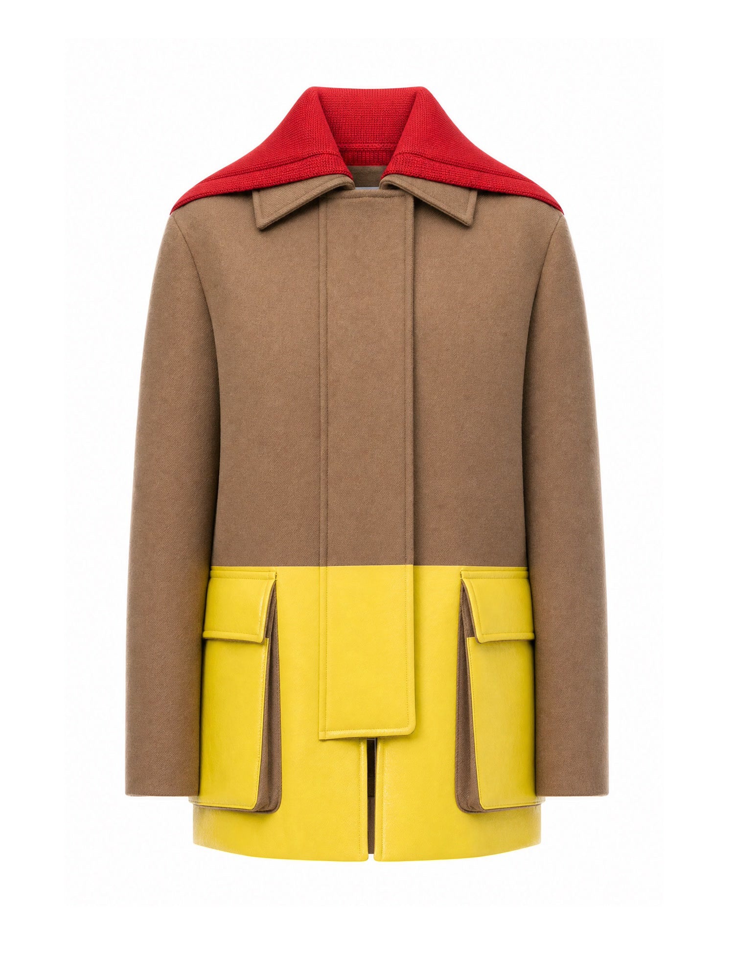 Cappotto in lana S359Y02XGX 3150 LOEWE 