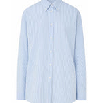 Camicia a righe in lana S359Y05XGU 5102 LOEWE 
