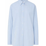 Camicia a righe in lana S359Y05XGU 5102 LOEWE 