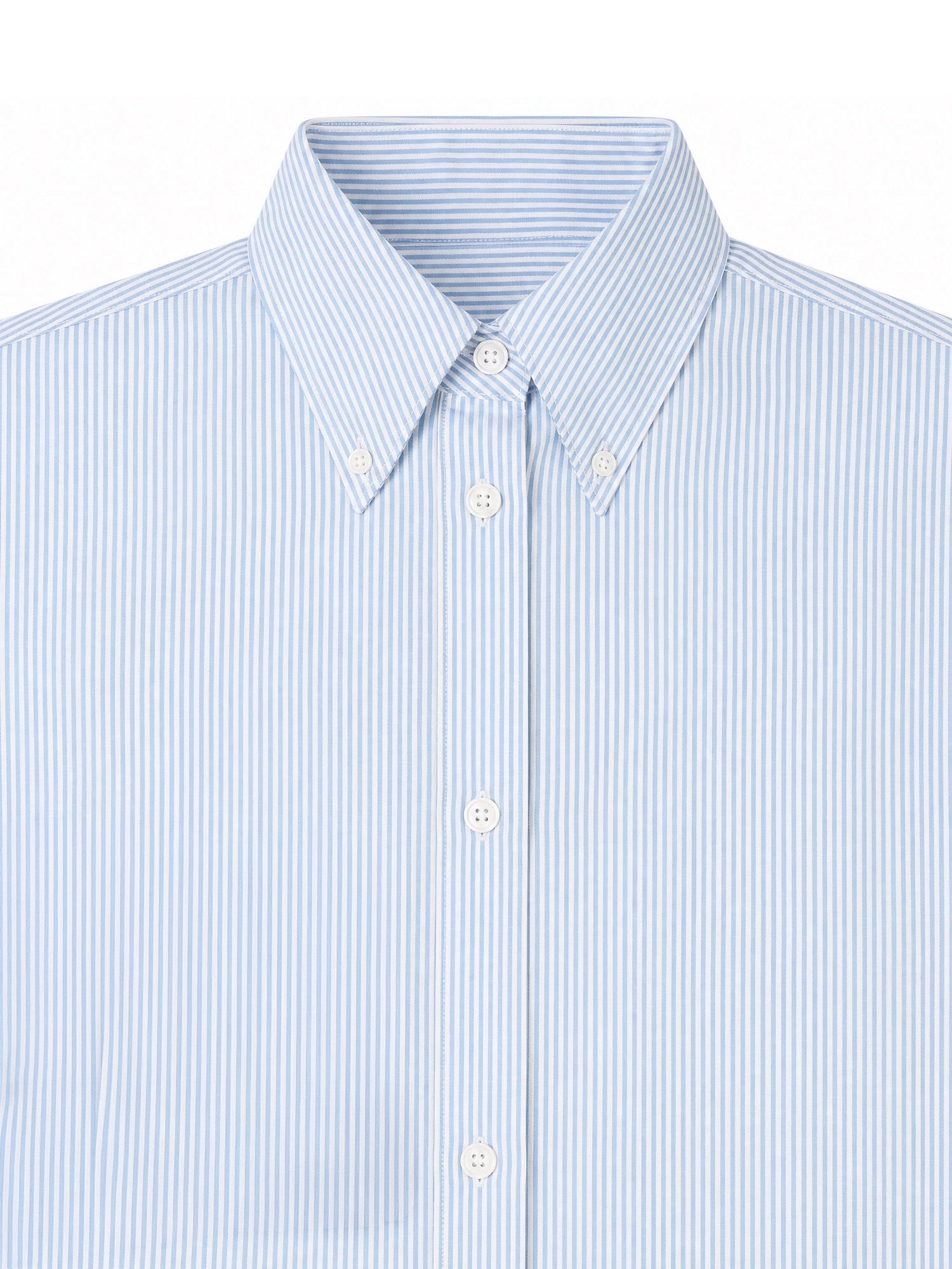 Camicia a righe in lana S359Y05XGU 5102 LOEWE 