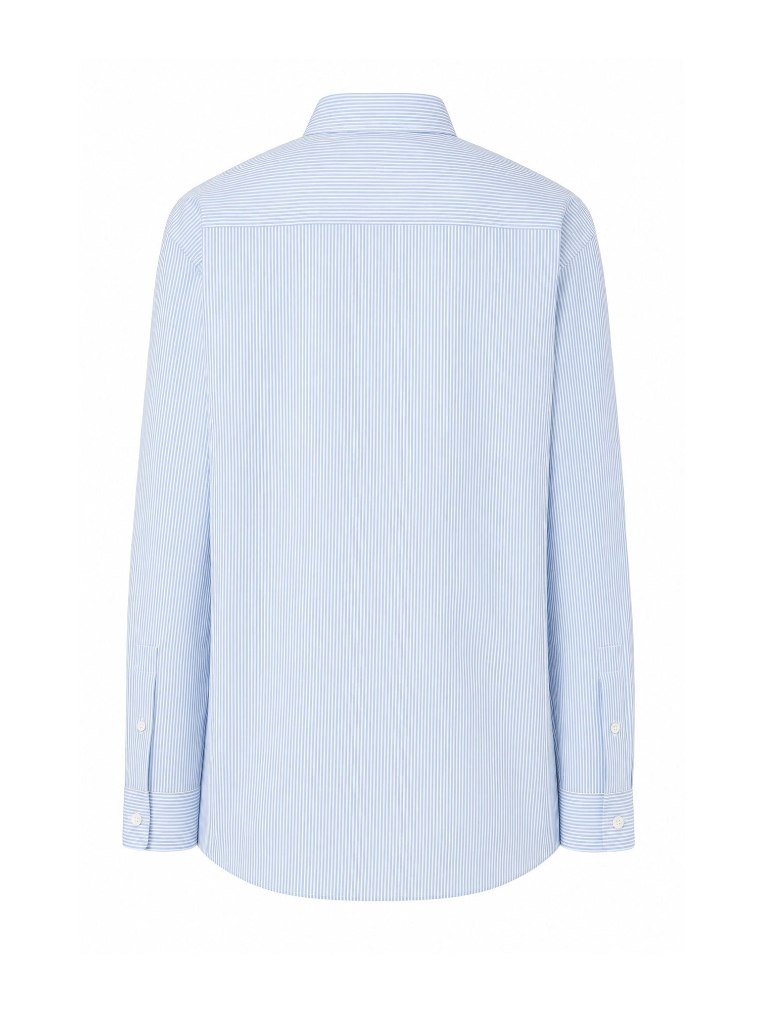 Camicia a righe in lana S359Y05XGU 5102 LOEWE 